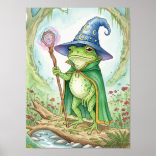 MossyForestFrog2 Poster