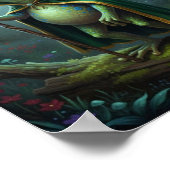 MossyForestFrog Poster (Ecke)