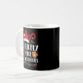 Most Likely Bake Christmas Cookie Xmas Family Kaffeetasse (Vorderseite Links)