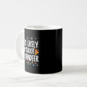 Most Likely Shoot Reindeer Christmas Xmas Family M Kaffeetasse (Vorderseite Links)