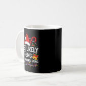 Most Likely Sing Every Christmas Song Xmas Family Kaffeetasse (Vorderseite Links)