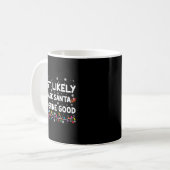 Most Likely To Ask Santa To Define Good Christmas Kaffeetasse (Vorderseite Links)