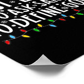 Most Likely To Ask Santa To Define Good Family Chr Poster (Ecke)