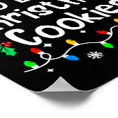 Most Likely To Bake C-hristmas Cookies Baker Match Poster (Ecke)