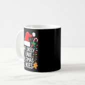 Most Likely To Bake Christmas Cookies Funny Baker Kaffeetasse (Vorderseite Links)
