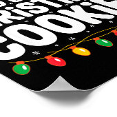 Most Likely To Bake Christmas Cookies Shirt Family Poster (Ecke)