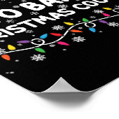 Most Likely To Bake Christmas Cookies Xmas Baker Poster (Ecke)