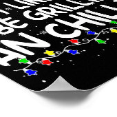 Most Likely To Be Grilling And Chilling Family Chr Poster (Ecke)