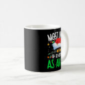 Most Likely To Be Mistaken As An Elf Funny Matchin Kaffeetasse (VorderseiteRechts)