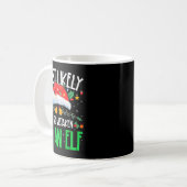 Most Likely To Be Mistaken As An Elf Funny Matchin Kaffeetasse (Vorderseite Links)