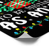 Most Likely To Be Mistaken As An Elf Xmas Matching Poster (Ecke)