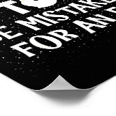 Most Likely To Be Mistaken For An Elf Funny Christ Poster (Ecke)