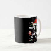 Most Likely To Be Santa’s Favorite Family Matching Kaffeetasse (VorderseiteRechts)