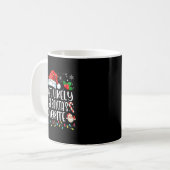 Most Likely To Be Santa's Favorite Funny Family Ch Kaffeetasse (Vorderseite Links)