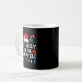 Most Likely To Be The Mpy Elf Family Crew Christma Kaffeetasse (Vorderseite Links)