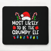 Most Likely To Be The Mpy Elf Family Crew Christma Mousepad (Vorne)