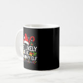 Most Likely To Be The Mpy Elf Funny Xmas Kaffeetasse (Vorderseite Links)