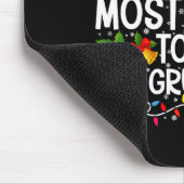 Most Likely To Be The Mpy Elf Funny Xmas Mousepad (Ecke)
