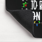 Most Likely To Blame It On The Elf Christmas Match Mousepad (Ecke)