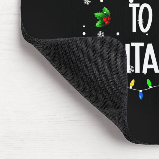 Most Likely To Bride Santa Clause Christmas Matchi Mousepad (Ecke)