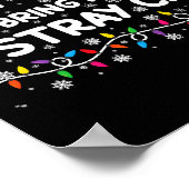 Most Likely To Bring Home A Stray Cat Christmas Poster (Ecke)