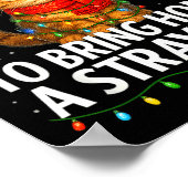 Most Likely To Bring Home A Stray Cat Funny Christ Poster (Ecke)