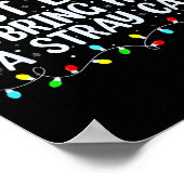 Most Likely To Bring Home A Stray Cat Matching Chr Poster (Ecke)