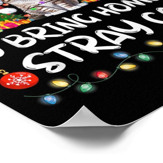 Most Likely To Bring Home A Stray Cat Matching Chr Poster (Ecke)