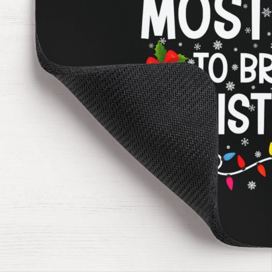 Most Likely To Bring The Christmas Joy Matching Mousepad (Ecke)