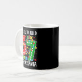 Most Likely To Build 67 Toys For Santa Funny Xmas  Kaffeetasse (Vorderseite Links)