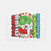 Most Likely To Call Santa 67 Bruh Six Seven Meme C Fleecedecke (Vorderseite (Horizontal))