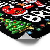 Most Likely To Call Santa 67 Six Seven Bruh Christ Poster (Ecke)