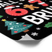 Most Likely To Call Santa 67 Six Seven Bruh Christ Poster (Ecke)