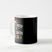 Most Likely To Call Santa Bruh Boys Funny Matching Kaffeetasse (Vorderseite Links)
