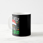 Most Likely To Call Santa Bruh Funny Matching Xmas Kaffeetasse (Vorderseite Links)