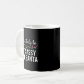 Most Likely To Christmas Shirt Matching Family Paj Kaffeetasse (Vorderseite Links)