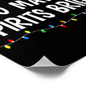 Most Likely To Christmas Xmas Pajamas Funny Matchi Poster (Ecke)