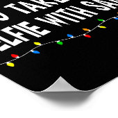 Most Likely To Christmas Xmas Pajamas Funny Matchi Poster (Ecke)