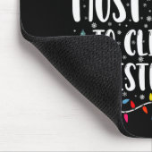 Most Likely To Climb The Xmas Tree Christmas T Shi Mousepad (Ecke)