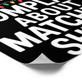 Most Likely To Complain About Matching Funny Xmas Poster (Ecke)