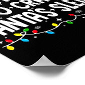 Most Likely To Crash Santas Sleigh Family Matching Poster (Ecke)