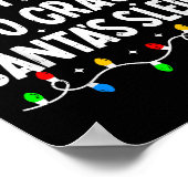 Most Likely To Crash Santas Sleigh Family Matching Poster (Ecke)