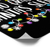 Most Likely To Crash Santas Sleigh Funny Family Ch Poster (Ecke)