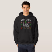 MOST LIKELY TO DECK THE HALLS HOODIE (Vorne ganz)
