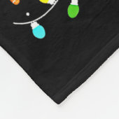 Most Likely To Decorate Her Dog Family Christmas Fleecedecke (Ecke)