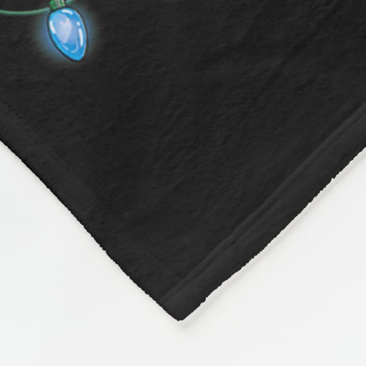 Most Likely To Drink All Santa's Coffee Christmas Fleecedecke (Ecke)