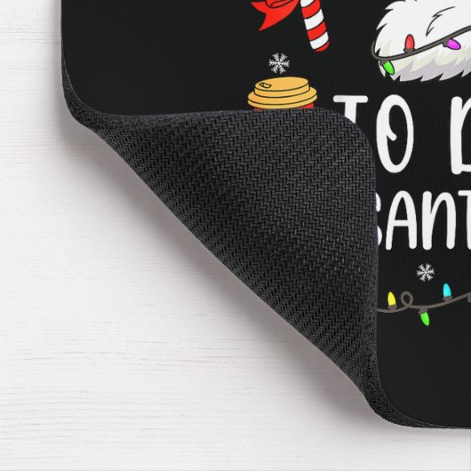 Most Likely To Drink All Santa's Coffee Christmas Mousepad (Ecke)