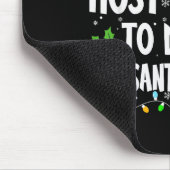 Most Likely To Drink All Santa's Coffee Christmas Mousepad (Ecke)
