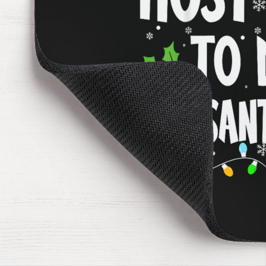 Most Likely To Drink All Santa's Coffee Christmas Mousepad (Ecke)