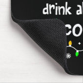 Most Likely To Drink All Santa's Coffee Christmas Mousepad (Ecke)